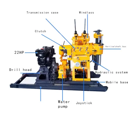 200m Gold Mining Machinery: Core Drilling Rig Machine