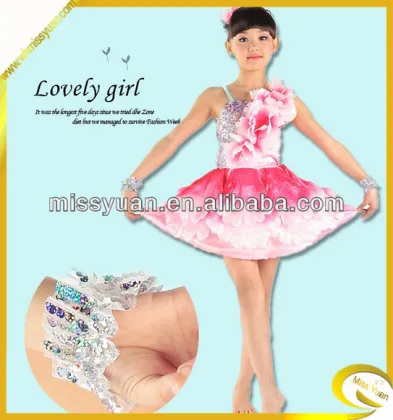 China Manufacturer Stage Robe salsa enfant