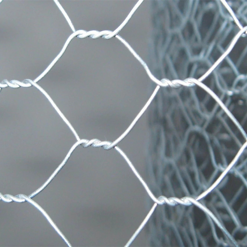 ANJIA Group – close-up of hexagonal wire mesh aperture structure showing twist weave