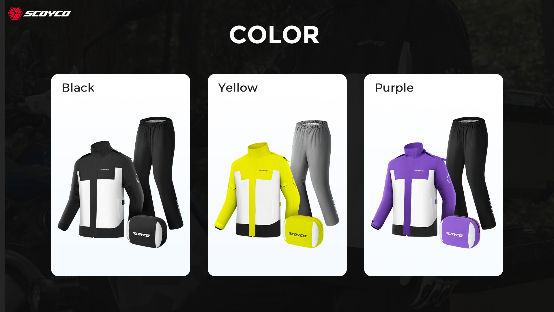 Heavy duty rain gear