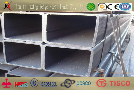 En10219 S355jr Rectangular Steel Tube High Tensile Strength For Steel Structure