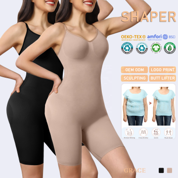 Plus Size High Waist Abdominal Tummy Control Bodysuit Shapewear