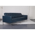 Nowoczesny klasyczny design Florence Knoll 3-osobowy