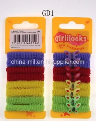 Colour Hair Elastic Bands 