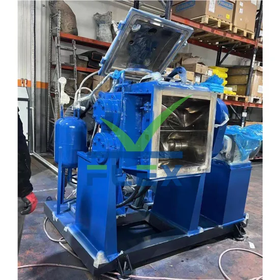 2.2KW-90KW Pressure Type Stainless Steel Kneader Clay Mud Machine for High Temperature Vulcanized Silicone Rubber Processing
