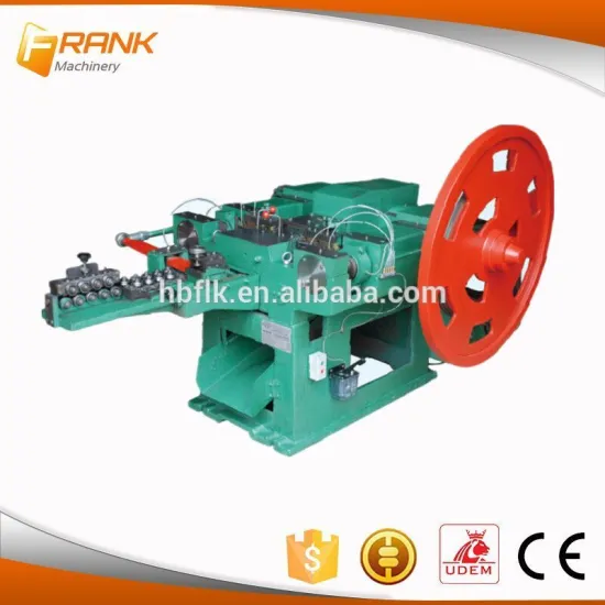 Building machinery nail making machine production line for sale in China
