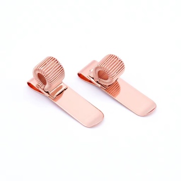 Rose Gold Pen Clip Holder Metal for Traveler's Journal Book