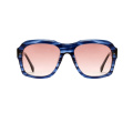 Women Uv400 Oversized Polarized Acetate Shades Sunglasses