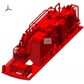 XJ900 منصة Workover مثبتة على الشاحنات