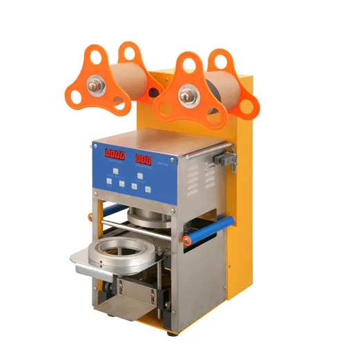 Commercial Digital Full Automatic Plastic Cup Sealing Machine