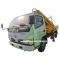 Dongfeng 95HP Cargo Truck with 3.2Tons XCMG Articulated Crane