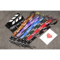 Custom different length branded polyester lanyards with logo