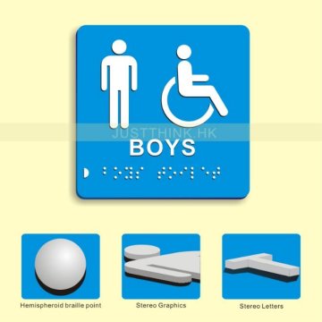 Professional Custom ADA Braille Sign
