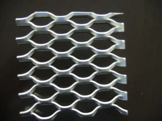 Expanded Metal Wire Mesh 1m / 4m Length For Maintenance Equipments