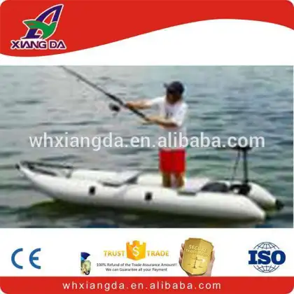 PVC fishing canoe lightweight inflatable kayak