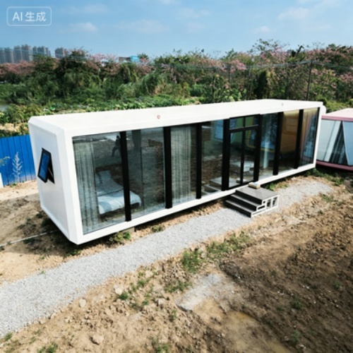 Portable Apple-Style Cabin for Travelers and Nature Lovers