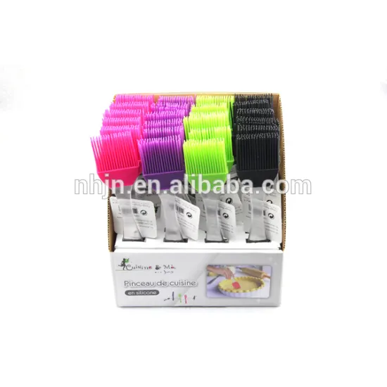 Durable using food grade material 3-piece silicone spatula set