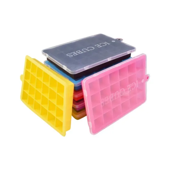 Custom BPA-Free Durable Silicone Ice Cube Tray with Lid - Wholesale