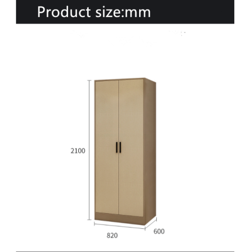 hot sale cheap 2 door wardrobe with 3 drawer