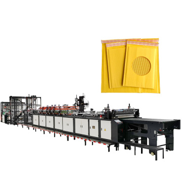 Máquina de fabricación de envolventes corrugado de papel kraft reciclado