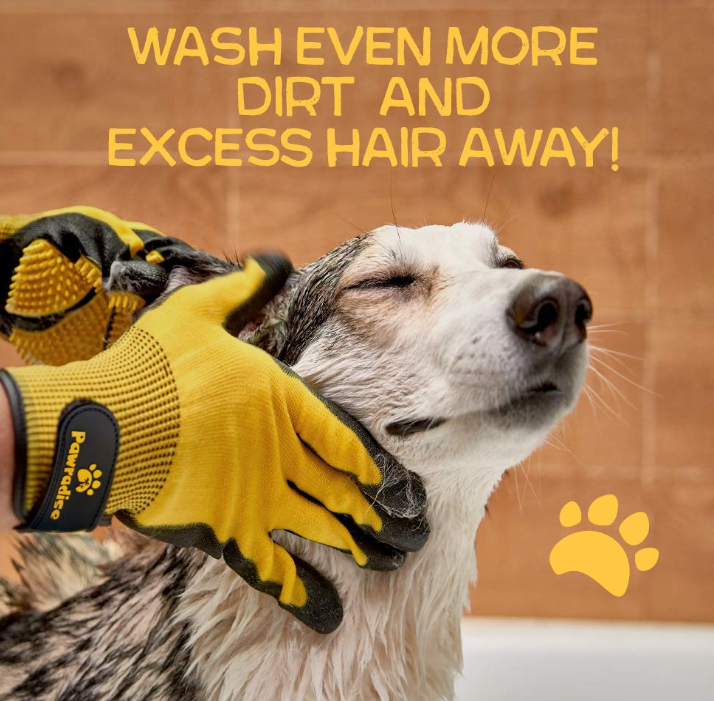 Pet Grooming and Bathing Gloves