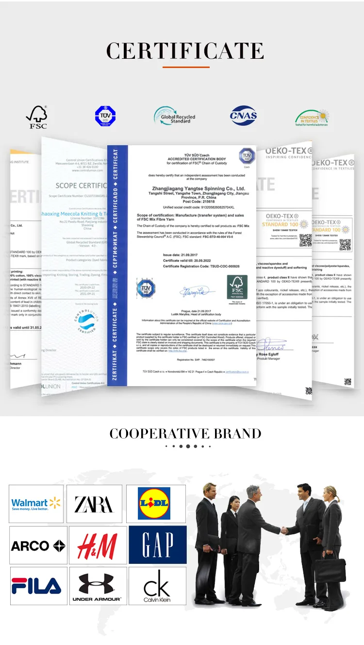 โพลีเอสเตอร์ 95% แยกย้ายกันด้านหนึ่งแปรงกระจายพิมพ์ถักผ้า DTY สำหรับเสื้อผ้า