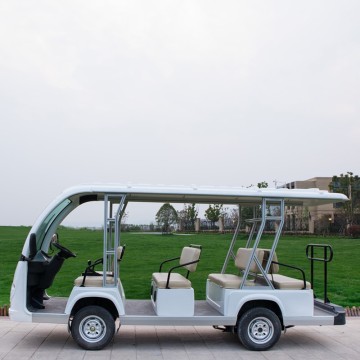 Golfhotell flygplats sightseeing elektrisk buss