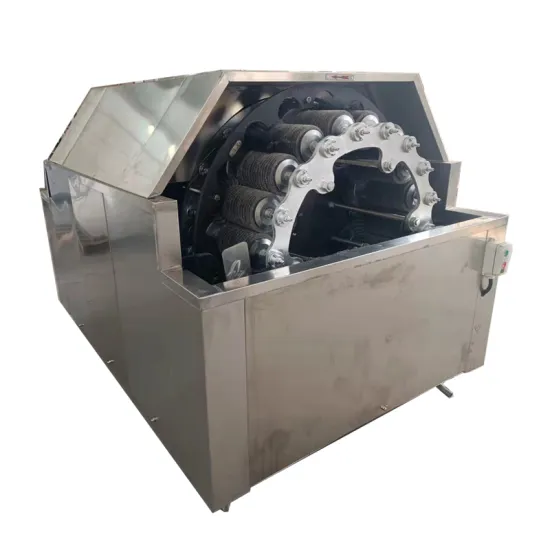 Automated Glass Bottle Cleaning Machine for Wine, Beer with Stainless Steel Brush for Inside and Outside Wash