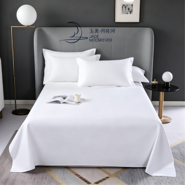 Luxury White Bed Sheet 200TC
