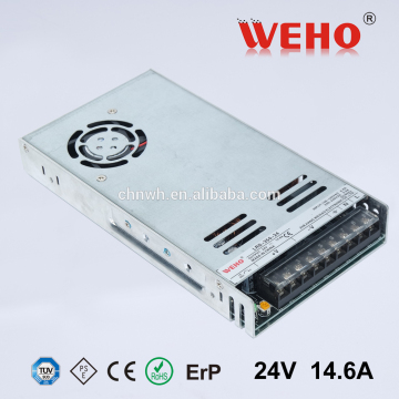 AC-DC 350W 24V 14.6A single output led switching power supply