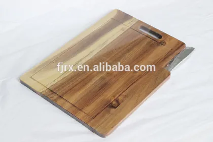 Acacia wooden vegetable cutting board