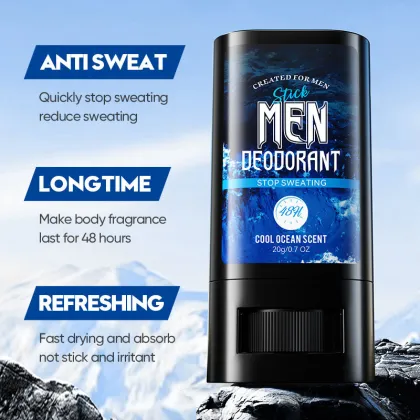Men's Antiperspirant Stick for Refreshing Fragrance