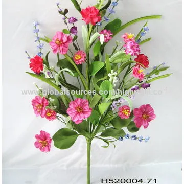 6' Hot Pink Daisy Garland