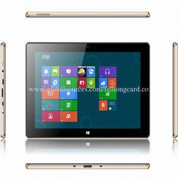 10-inch Windows 8 Tablet PCs with Metal Case, Intel Baytrail-T (Quad-core), Z3740D,2GB/32GB