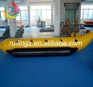 2014 hot water sport 8 perosn durable pvc Inflatable Water Banana Boat