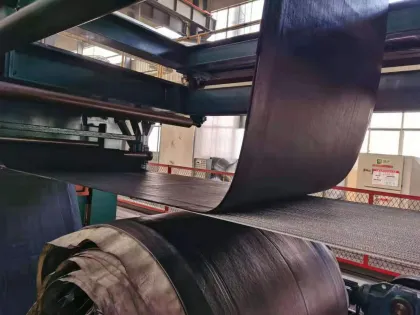 Industrial steel cord conveying belt