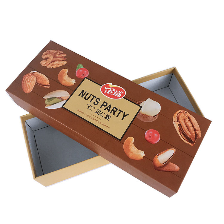 مربعات التعبئة والتغليف حلوى الشوكولاته الفاخرة مستطيل الكتف