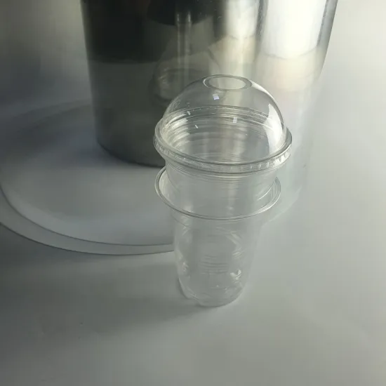 PCR PET film recycled material for cup making