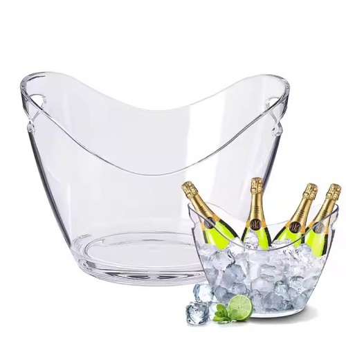 Customized Ice Bucket 4 Liter Plastic Champagne Bucket