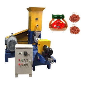 Manufacturer's Direct Selling Fish Feed Suspension Extruder for Corn Grain Puffing