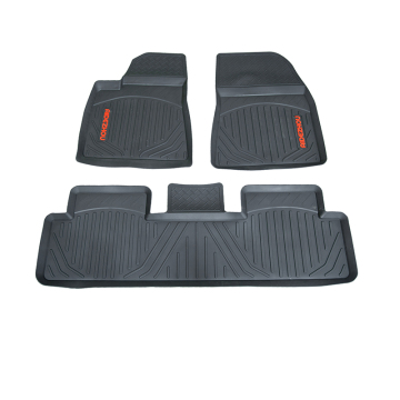 3D/5D High Quality full set  Non Skid custom fit tpo/tpv/tpe car floor mats for Tesla Model 3 / X /S /Y