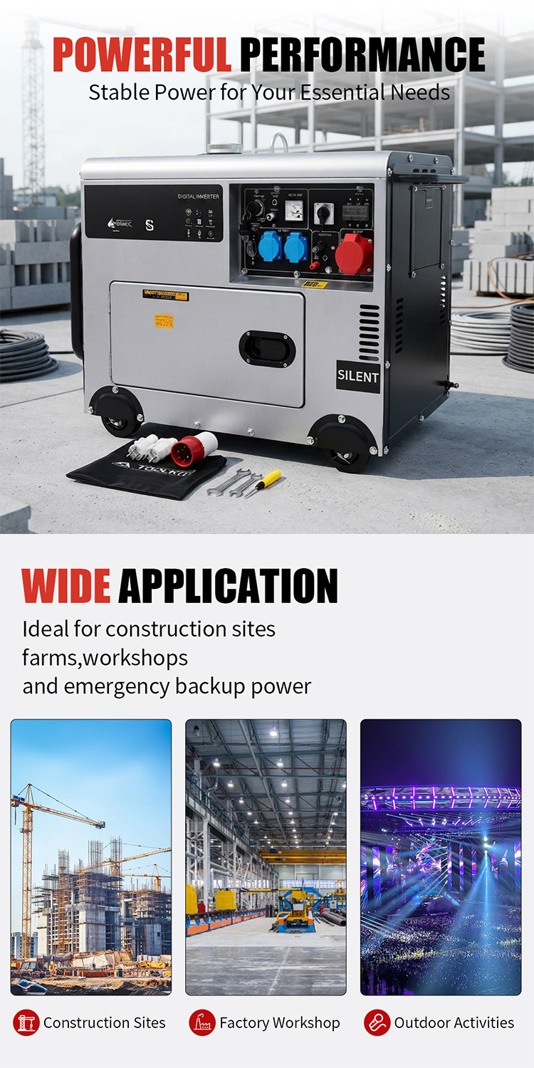 TKH10000ES Gasoline Generator(11)
