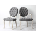 Chaises souples de restaurant classiques Louis Ghost