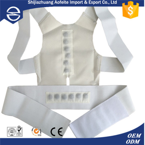 Physical therapy back posture corrector magnetic back brace CE FDA ISO approved