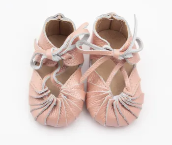 2017 Summer Cow Leather Roman Style Toddler Gladiator Sandals Baby Sandal