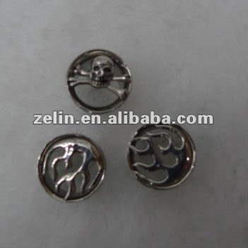 Skeleton & fire logo plug tunnel,ear plug,body jewelry