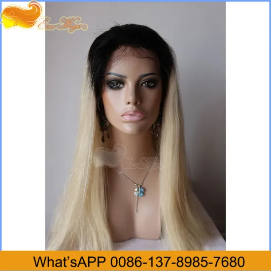Wholesale Factory Price Half And Half Color Wig 8-24Inch In Stock