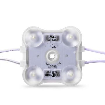 Hoge helderheid 6000k witte SMD2835 LED -module 12V 4leds
