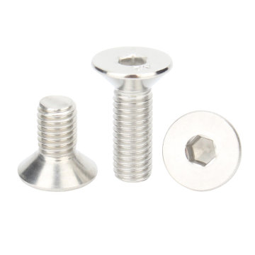 Search Engine: DIN 7991 A4 Marine Grade Stainless Steel Hex Socket Countersunk Screws - Inch Measurement System
