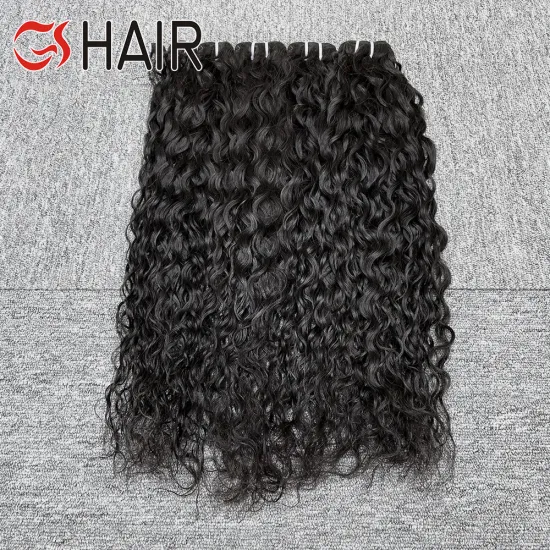 Virgin Water Wave Human Hair Bundles - GS Wholesale Raw Malaysian Hair Extensions